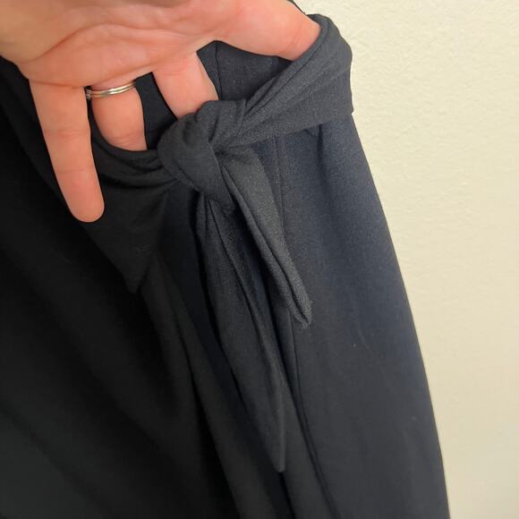 Cable & Gauge Sport Black Sheath Midi Dress Small - Picture 5 of 10